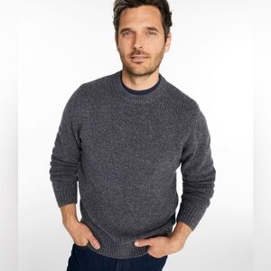 Banana Republic Men's Dark Gray Crewneck Sweater